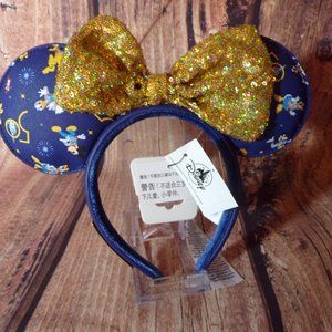 Disney Loungefly 50th Anniversary WDW Minnie Mouse Ears Headband 2021